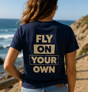T-shirt Falco – Fly on your own