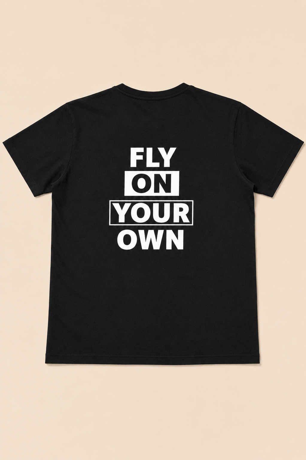 FALCO T001F — Fly On Your Own — T-shirt Bleu Marine