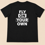 FALCO T001F — Fly On Your Own — T-shirt Bleu Marine