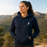 FALCO H001F — Fly On Your Own — Hoodie Bleu Marine