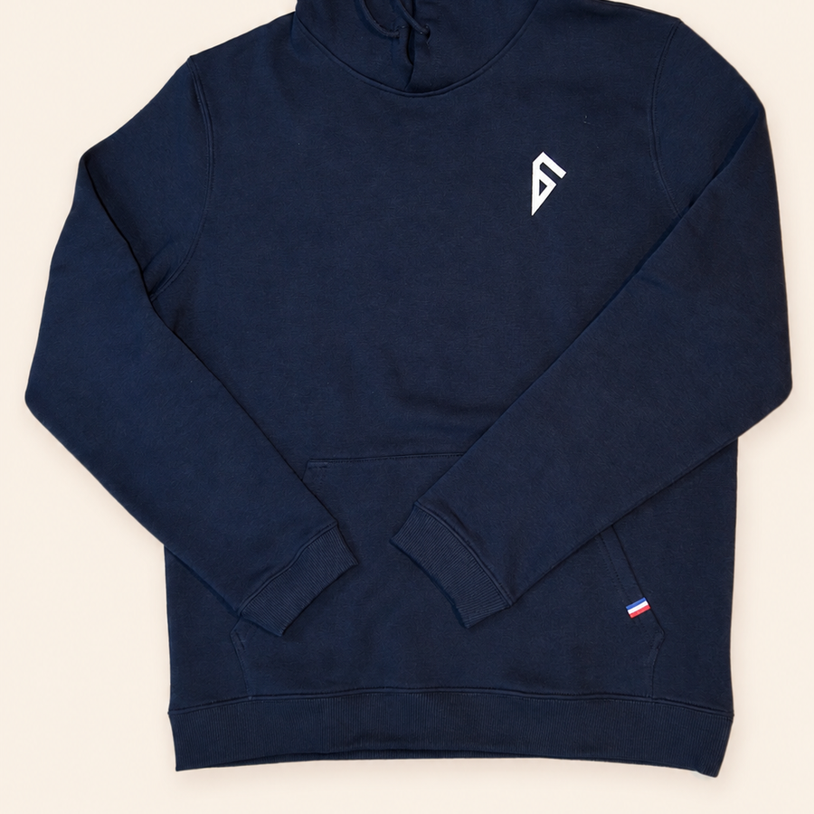 FALCO H001 — Fly On Your Own — Hoodie Bleu Marine