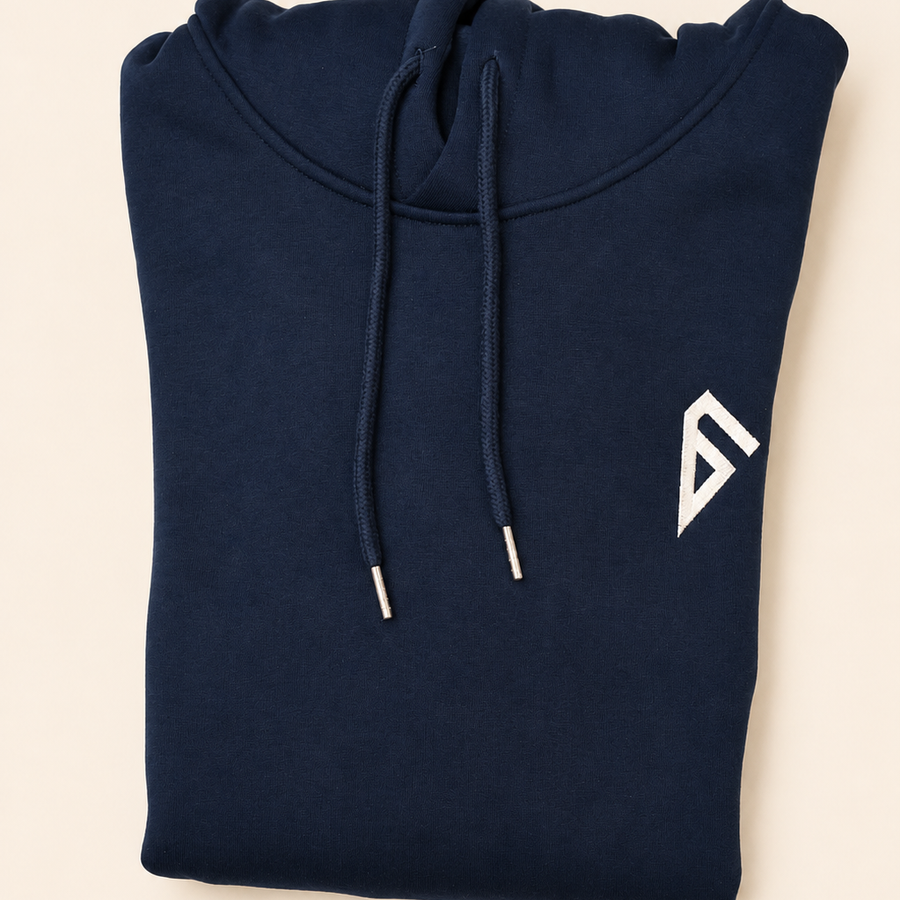 FALCO H001 — Fly On Your Own — Hoodie Bleu Marine