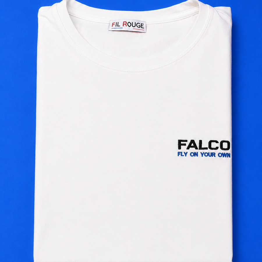 FALCO T002F — Honor Your Word — T-shirt Blanc