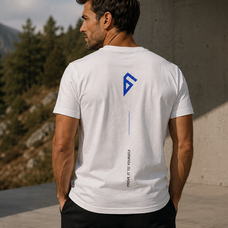 FALCO T002 — Honor Your Word — T-shirt Blanc