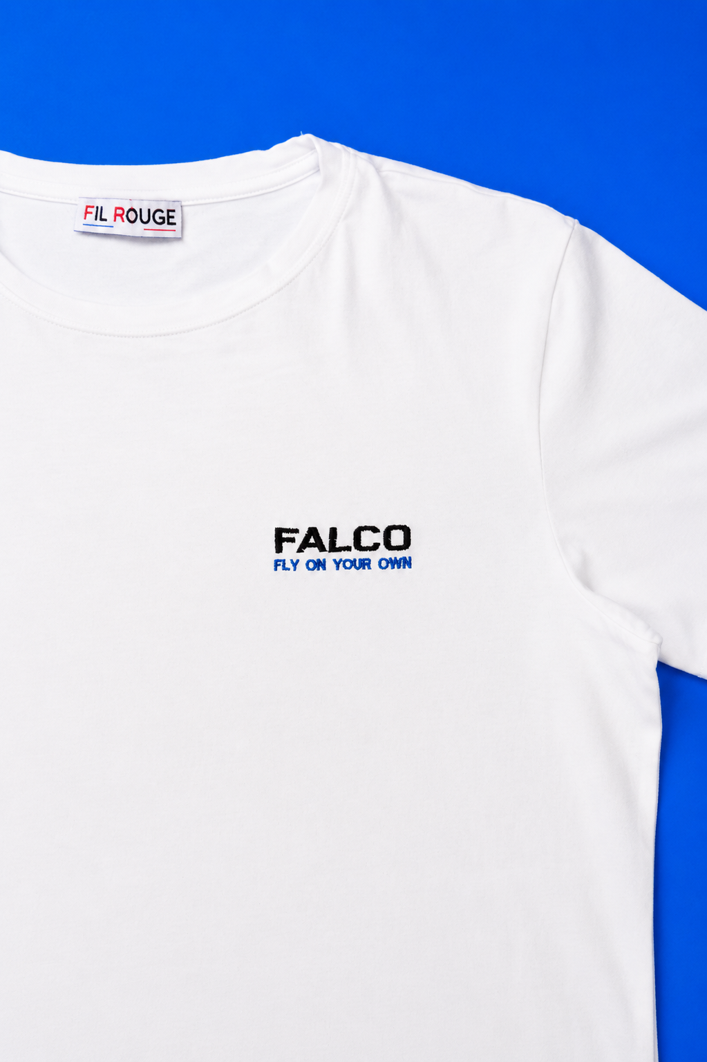 FALCO T002 — Honor Your Word — T-shirt Blanc